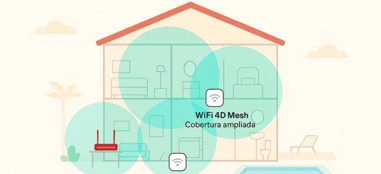 WiFi 4D: conectividad total en todos los rincones de tu hogar